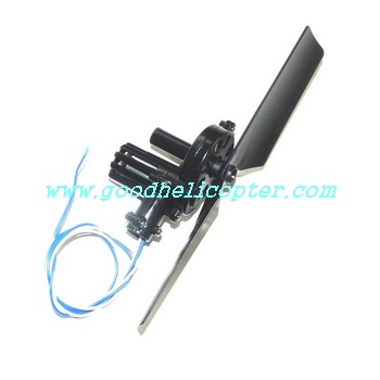 mjx-f-series-f46-f646 helicopter parts tail motor + tail motor deck + tail blade
